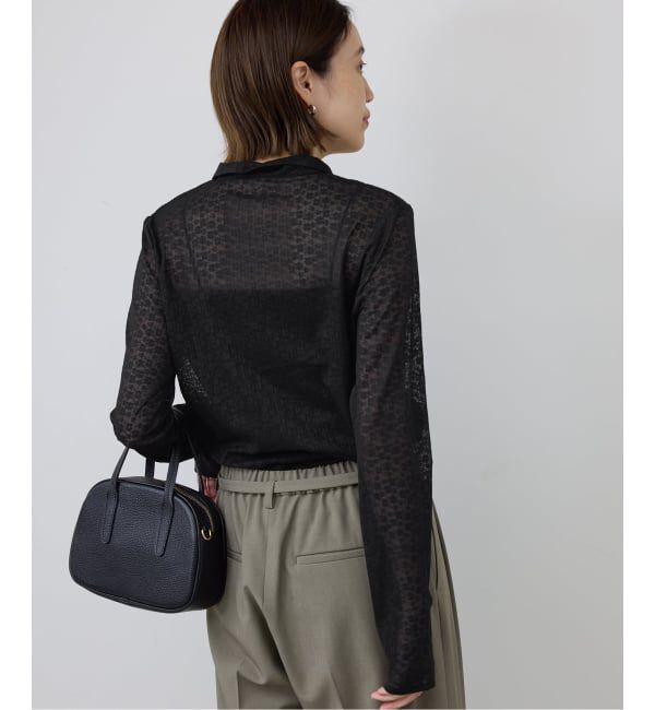 SLOBE IENA「レースエリツキロンT」|Tシャツ・カットソー|