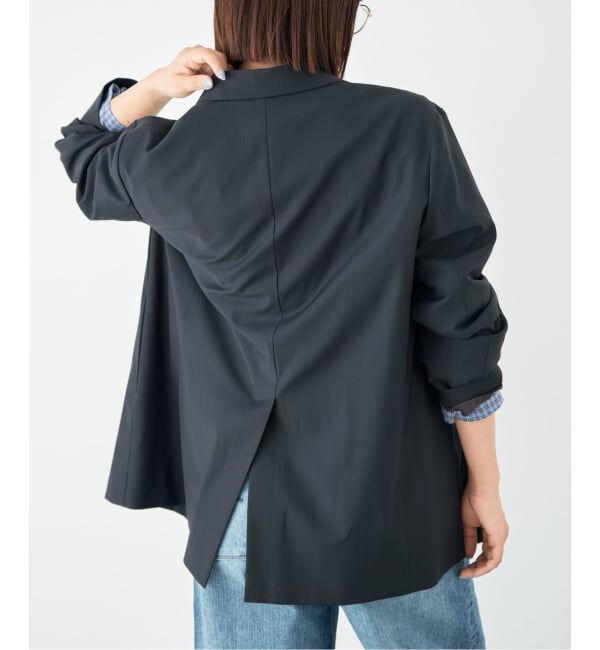 IENA「《セットアップ対応可》エアリーライトジャケット」|テーラードジャケット|