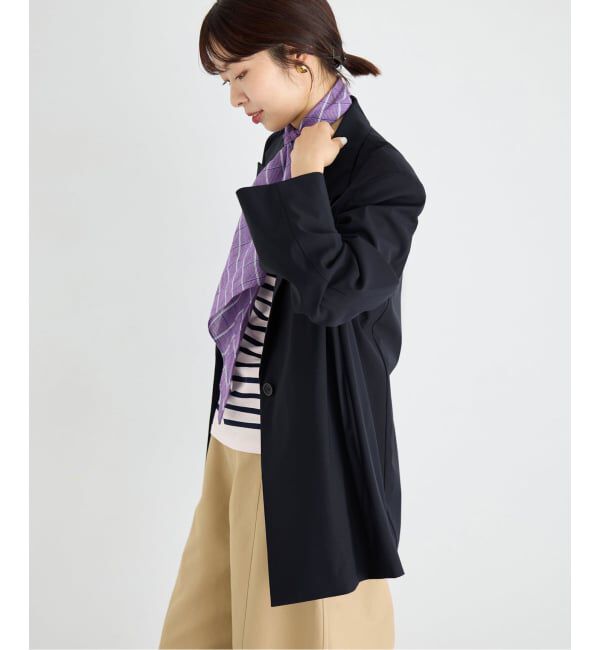 IENA「《セットアップ対応可》エアリーライトジャケット」|テーラードジャケット|