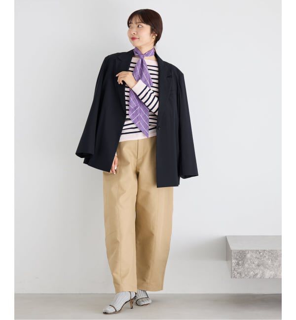 IENA「《セットアップ対応可》エアリーライトジャケット」|テーラードジャケット|