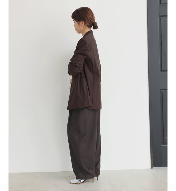 IENA「《セットアップ対応可》エアリーライトジャケット」|テーラードジャケット|