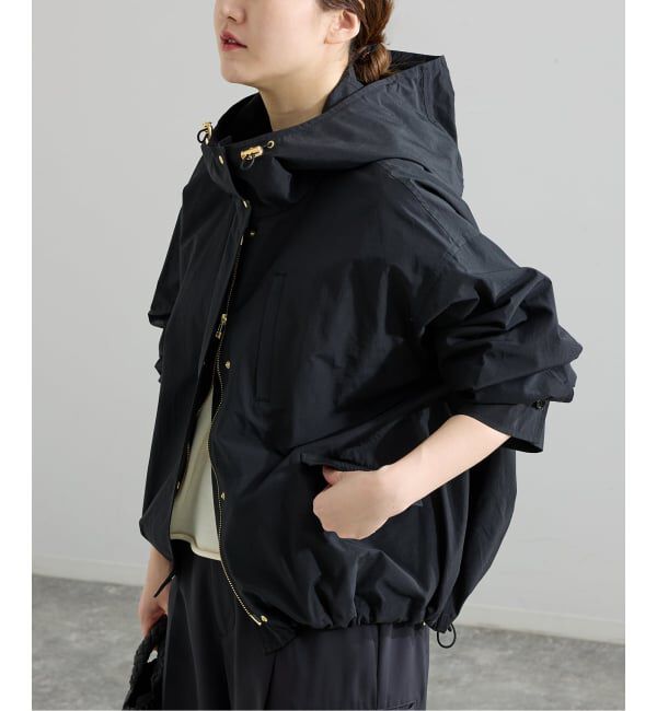 IENA「撥水フーディーブルゾン」|ブルゾン・スタジャン|