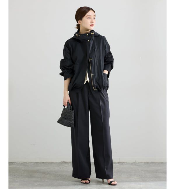 IENA「撥水フーディーブルゾン」|ブルゾン・スタジャン|