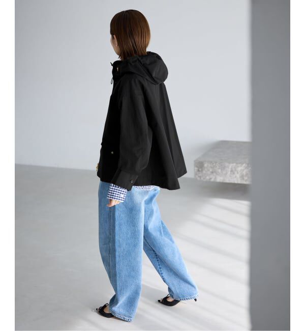 IENA「撥水フーディーブルゾン」|ブルゾン・スタジャン|