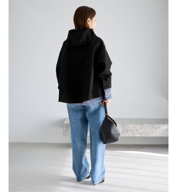 IENA「撥水フーディーブルゾン」|ブルゾン・スタジャン|