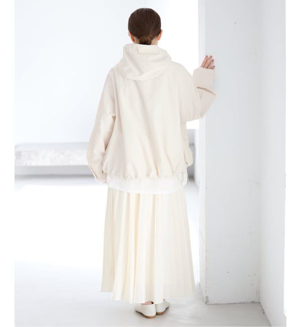 IENA「撥水フーディーブルゾン」|ブルゾン・スタジャン|