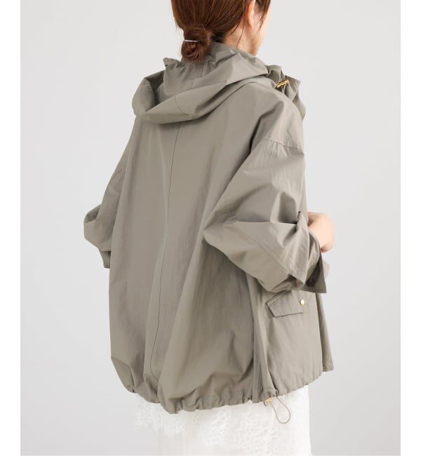 IENA「撥水フーディーブルゾン」|ブルゾン・スタジャン|