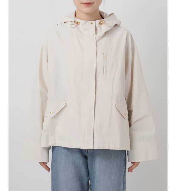 IENA「撥水フーディーブルゾン」|ブルゾン・スタジャン|