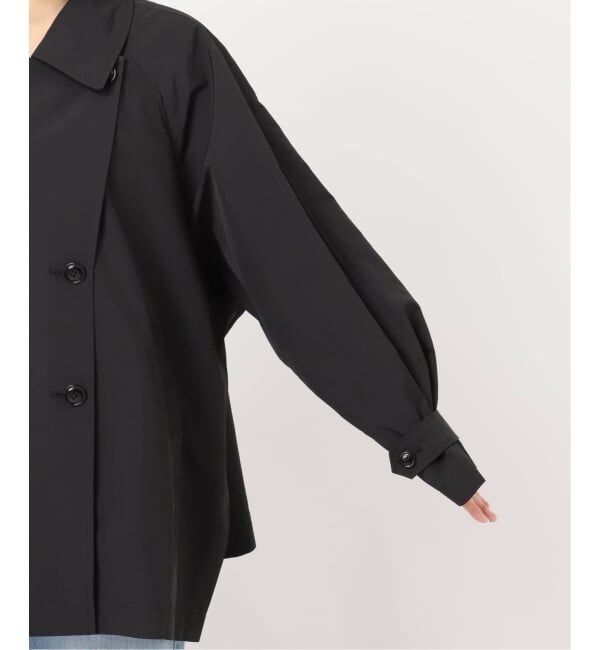 IENA「《新色あり/追加4/洗濯機洗い可》ポプリンオーバーショートコート」|その他|