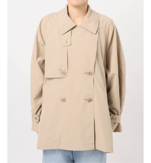 IENA「《新色あり/追加4/洗濯機洗い可》ポプリンオーバーショートコート」|その他|