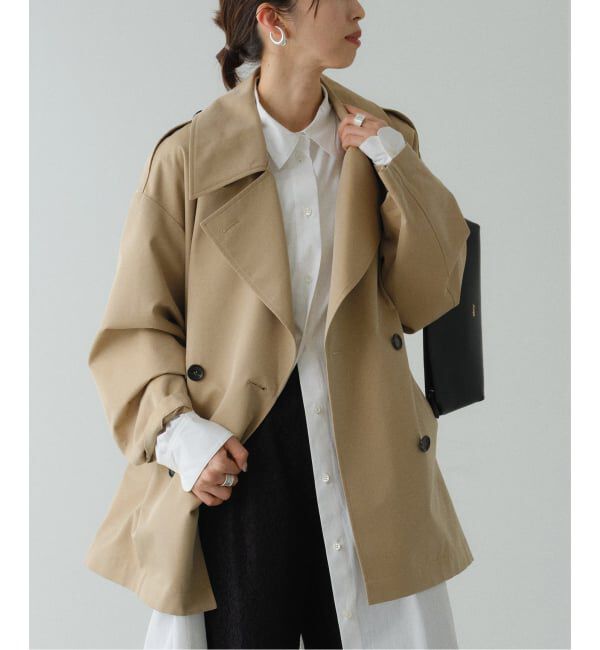 VERMEIL par iena「ショート トレンチコート」|トレンチコート|