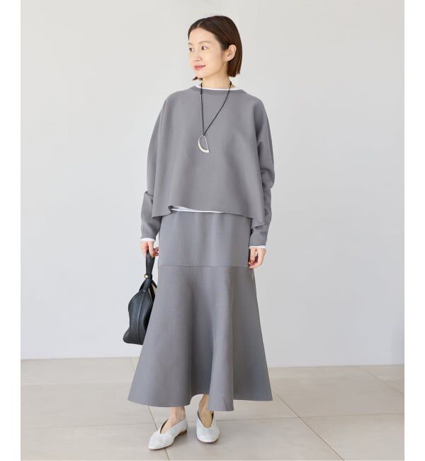 IENA「《新色/追加》ファインコットンスムースプルオーバー」|ニット・セーター|