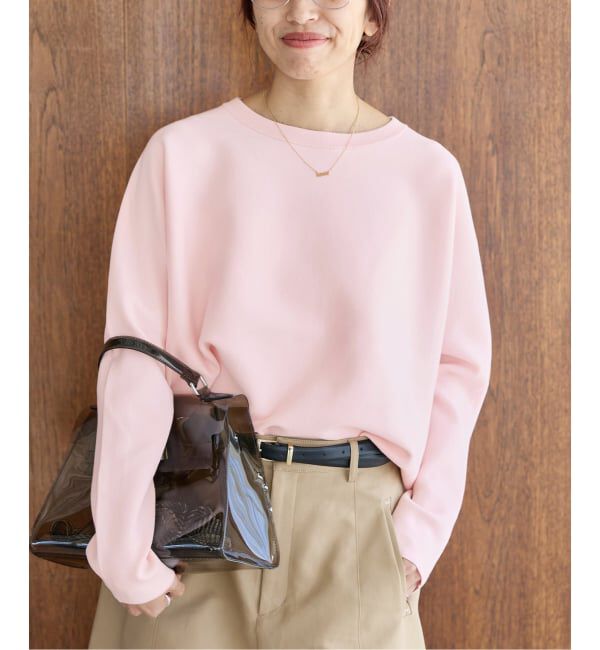 IENA「《新色/追加》ファインコットンスムースプルオーバー」|ニット・セーター|