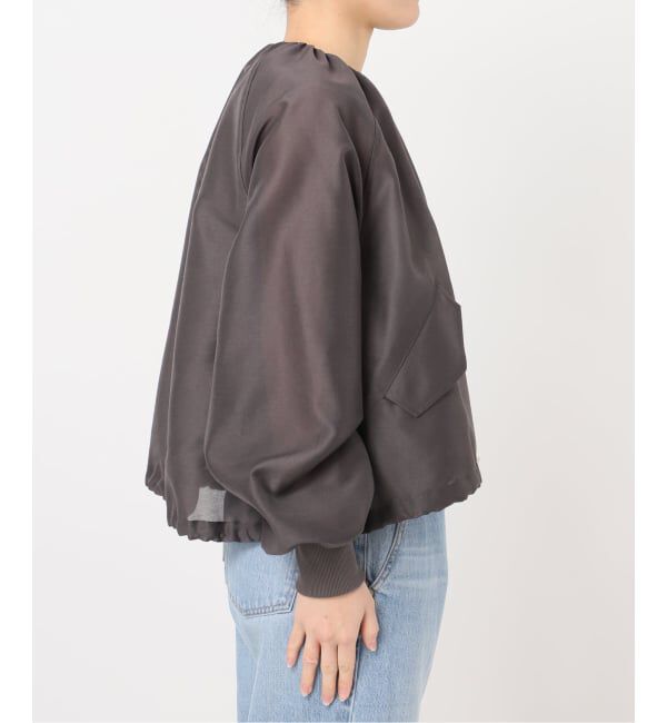 IENA「《新色あり/追加2》ウォッシャブル シアーノーカラーブルゾン」|その他|