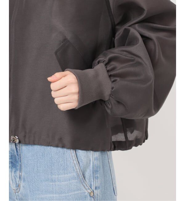 IENA「《新色あり/追加2》ウォッシャブル シアーノーカラーブルゾン」|その他|