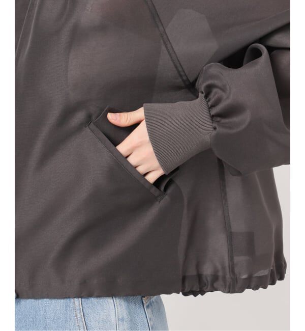 IENA「《新色あり/追加2》ウォッシャブル シアーノーカラーブルゾン」|その他|