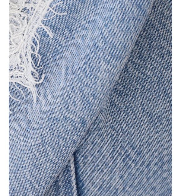 IENA LA BOUCLE「IENA LA BOUCLE ソフトデニムレースコンビキャミソール」|キャミソール|