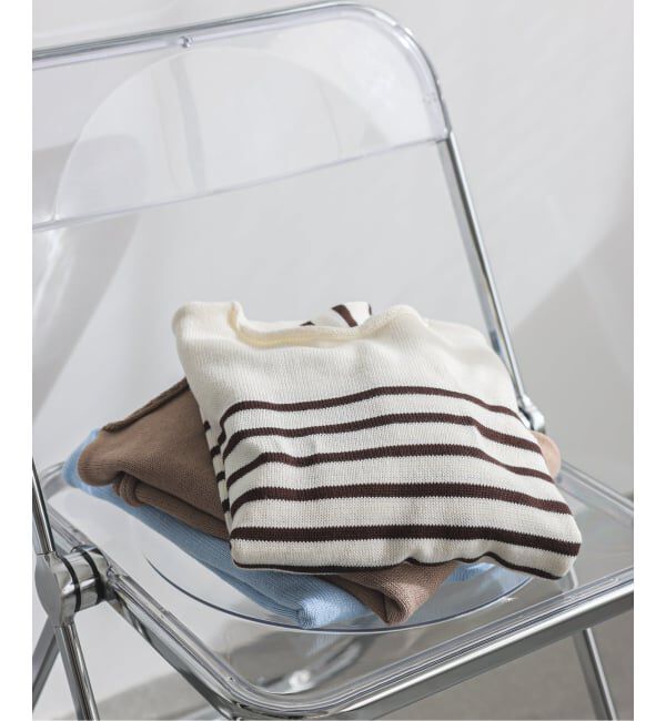 SLOBE IENA「TRICOTS JEAN MARC/トリコットジーンマルク SLOBE別注 ニットプルオーバー」|ニット・セーター|