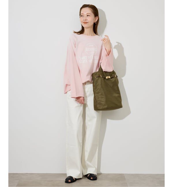 SLOBE IENA「SCREEN STARS/スクリーンスターズ SLOBE別注 LOGOカットソー」|Tシャツ・カットソー|