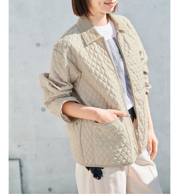 IENA「LAVENHAM/ラベンハム 別注 TEYNHAM MENS ブルゾン」|その他|ベージュ