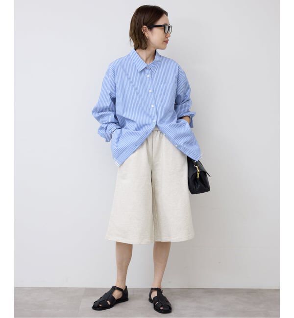 SLOBE IENA「ストライプレイヤーシャツ」|シャツ・ブラウス|