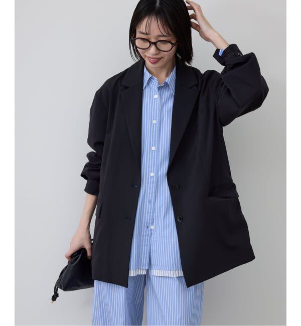 SLOBE IENA「ストライプレイヤーシャツ」|シャツ・ブラウス|