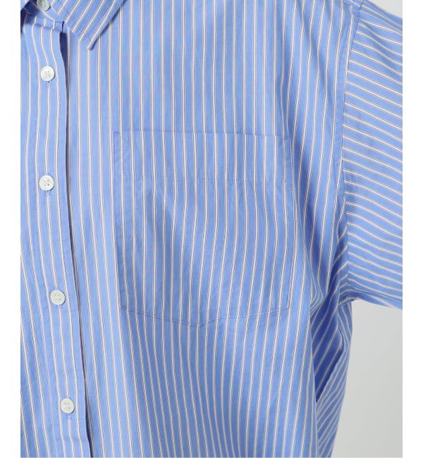 SLOBE IENA「ストライプレイヤーシャツ」|シャツ・ブラウス|