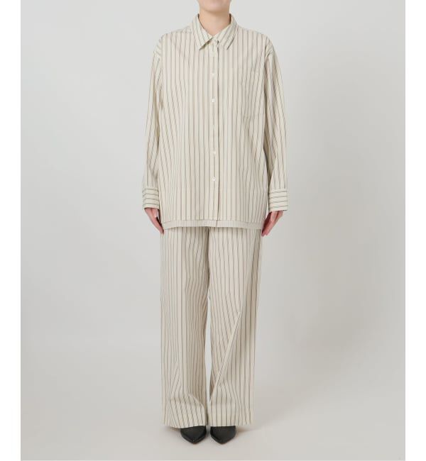 SLOBE IENA「ストライプレイヤーシャツ」|シャツ・ブラウス|