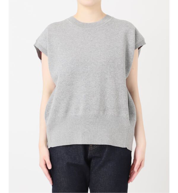 SLOBE IENA「《追加》ダブルフェイスバックオープンベスト」|ベスト・ジレ|