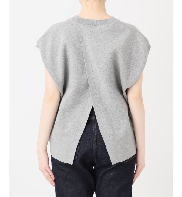 SLOBE IENA「《追加》ダブルフェイスバックオープンベスト」|ベスト・ジレ|