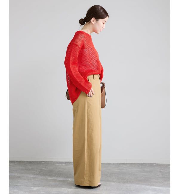 IENA「ギマコットンプルオーバー」|ニット・セーター|