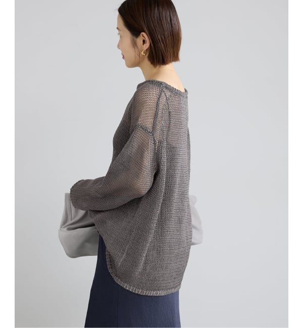 IENA「ギマコットンプルオーバー」|ニット・セーター|