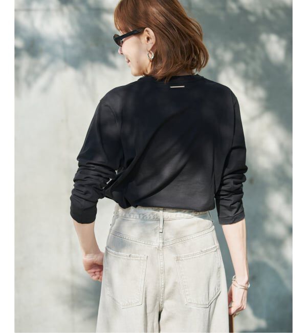 VERMEIL par iena「ディオラマ クルーネックロングスリーブ Tシャツ」|Tシャツ・カットソー|