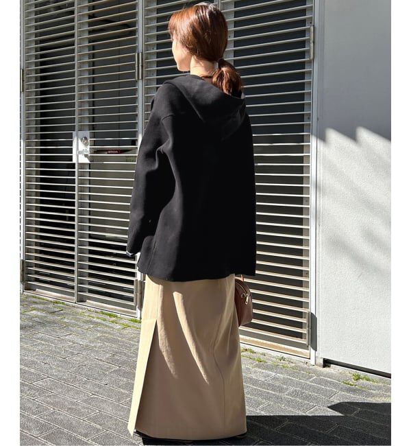 SLOBE IENA「《WEB限定》ニットフーディーカーディガン」|カーディガン|