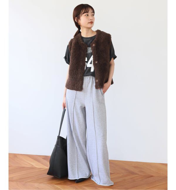 SLOBE IENA「《WEB限定/追加6予約》SLOBE ベルトスクエアトートバッグ」|ショルダー・メッセンジャー|