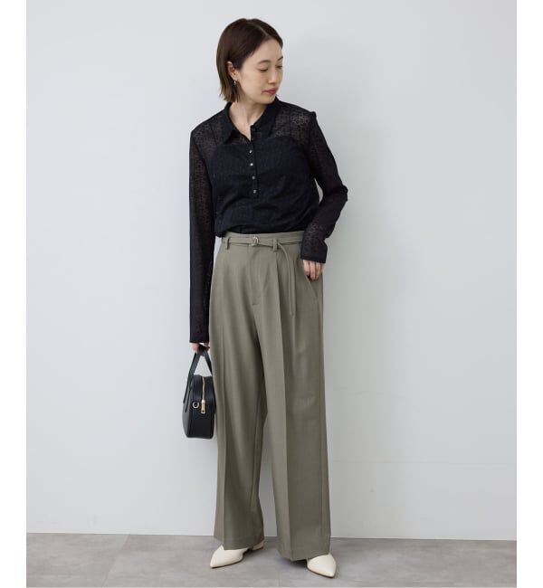 SLOBE IENA「《追加》SLOBE レザーフラットシューズ」|その他|