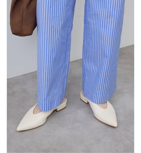 SLOBE IENA「《追加》SLOBE レザーフラットシューズ」|その他|