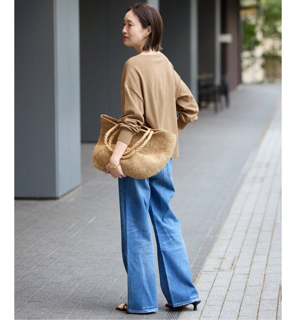 SLOBE IENA「《シリーズあり》コットンキュプラプルオーバー」|ニット・セーター|