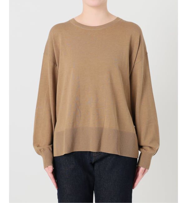 SLOBE IENA「《シリーズあり》コットンキュプラプルオーバー」|ニット・セーター|