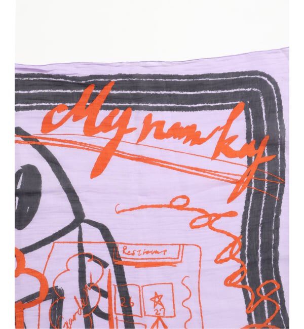 VERMEIL par iena「manipuri マニプリ インドストール インバージョンフィッシュ 0161333102」|ストール|