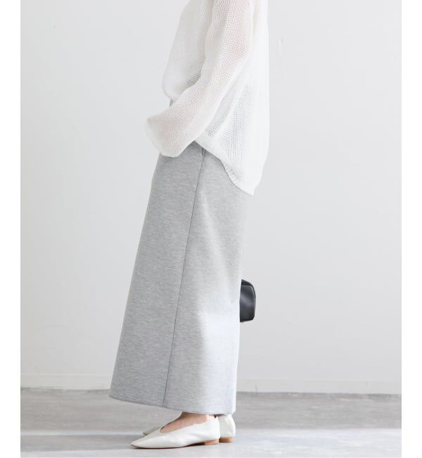 IENA「《セットアップ対応》ダンボールニットスカート」|スカート|