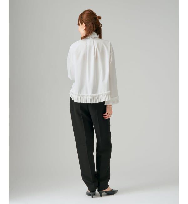 VERMEIL par iena「プリーツボウタイブラウス」|シャツ・ブラウス|