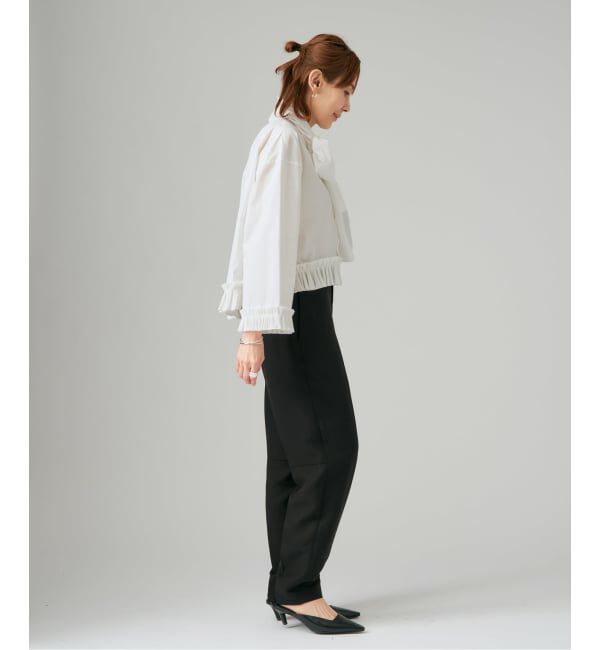 VERMEIL par iena「プリーツボウタイブラウス」|シャツ・ブラウス|