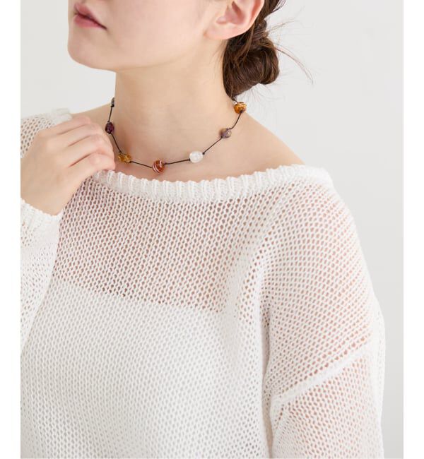 IENA「《予約》Sisi Joia/シシジョイア 別注 EX ストーンネックレス」|ネックレス|