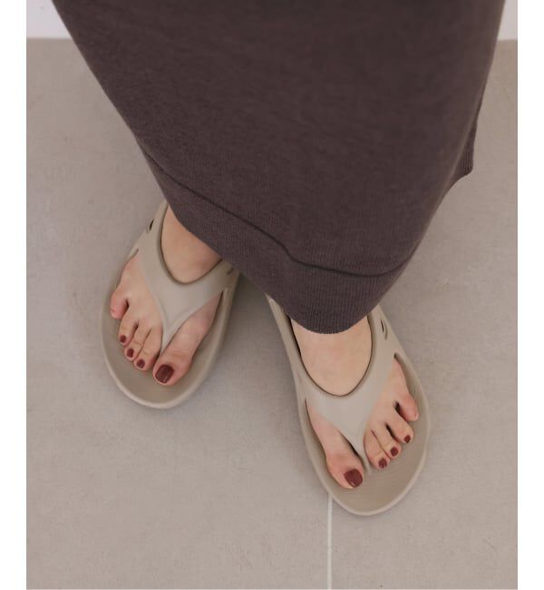 SLOBE IENA「《追加予約》OOFOS/ウーフォス Ooriginal リカバリーサンダル」|サンダル|