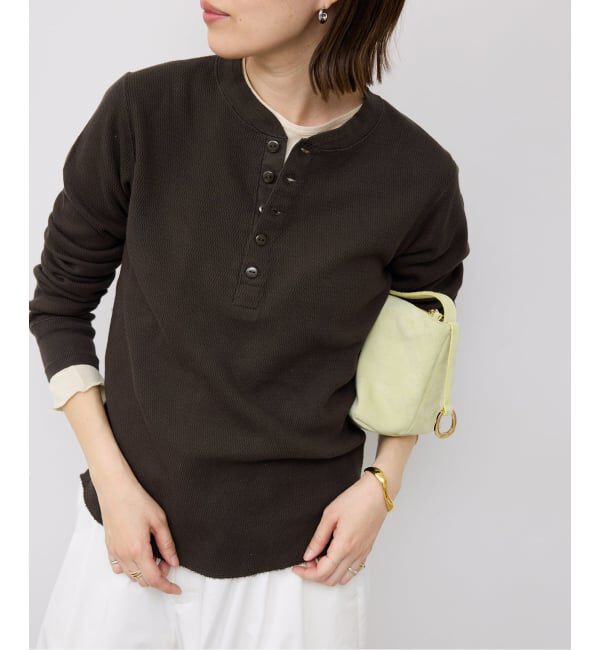 SLOBE IENA「FAITH/フェイス SLOBE別注 ワッフルカットソー」|Tシャツ・カットソー|