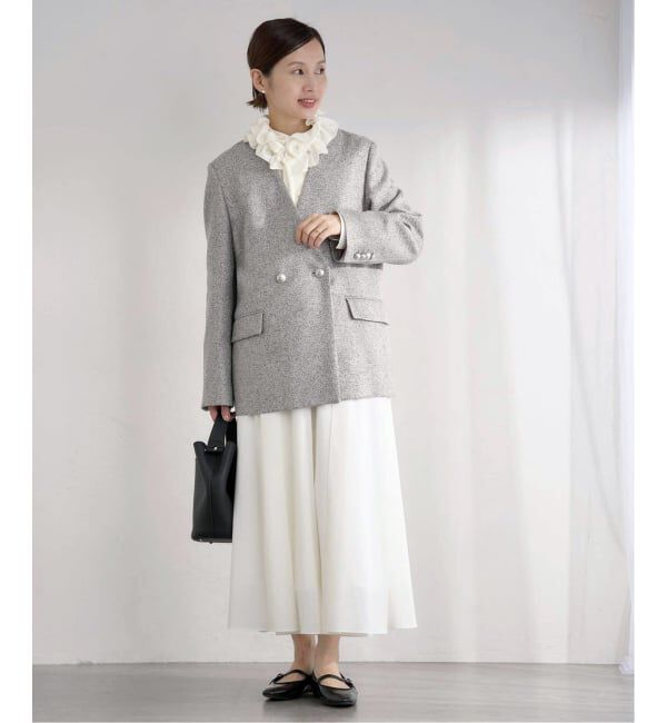 IENA「《追加》&NAVYシアーボウタイブラウス」|シャツ・ブラウス|