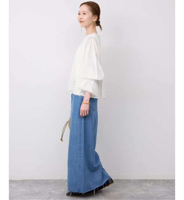 SLOBE IENA「カットワークブラウス」|シャツ・ブラウス|