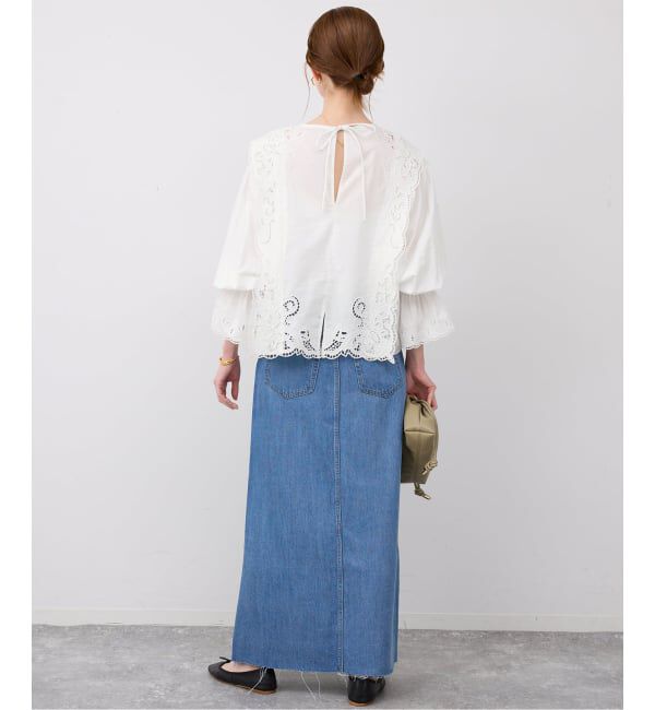 SLOBE IENA「カットワークブラウス」|シャツ・ブラウス|