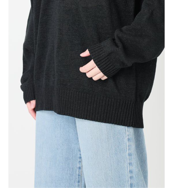IENA「コットンwashiニットプルオーバー」|ニット・セーター|